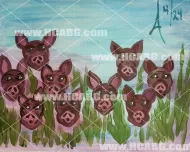 Pig Heads